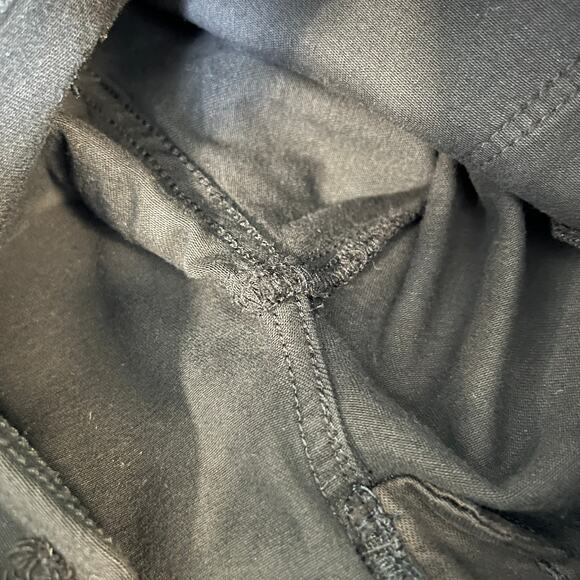 DL1961 Bridget Jeans Instasculpt Boot Cut Coated Black Women's Size 25 High Rise - Picture 10 of 13